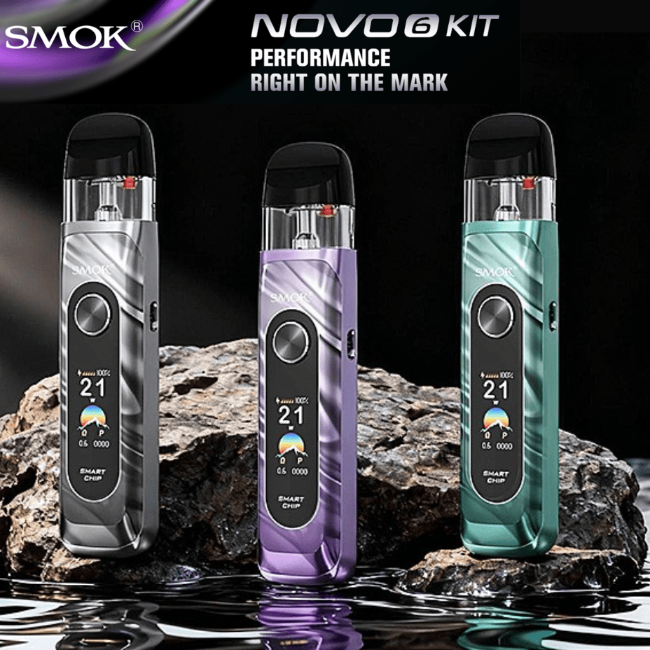 vuse go pods Smok Novo 6 Pod Kit-1700mAh in Alberta