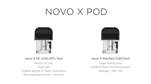 Smok Novo X Replacement Pods-3/pkg Okotoks Vape SuperStore Okotoks Alberta