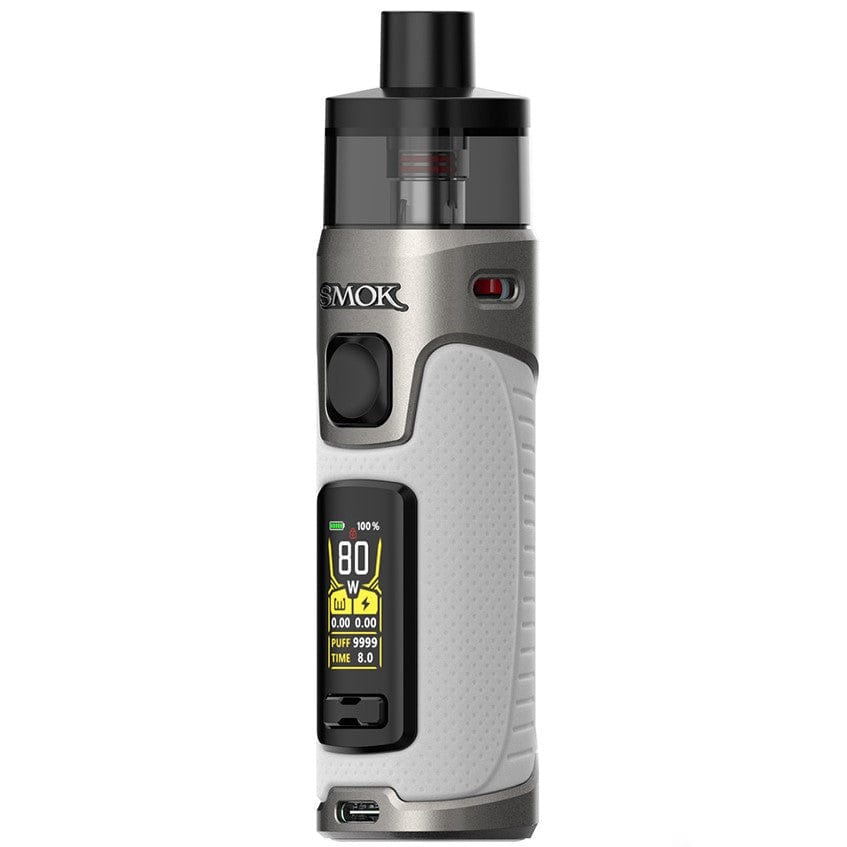 Smok RPM 5 Kit 80 Watt Pod Mod 2000mAh 80w / White Okotoks Vape SuperStore Okotoks Alberta