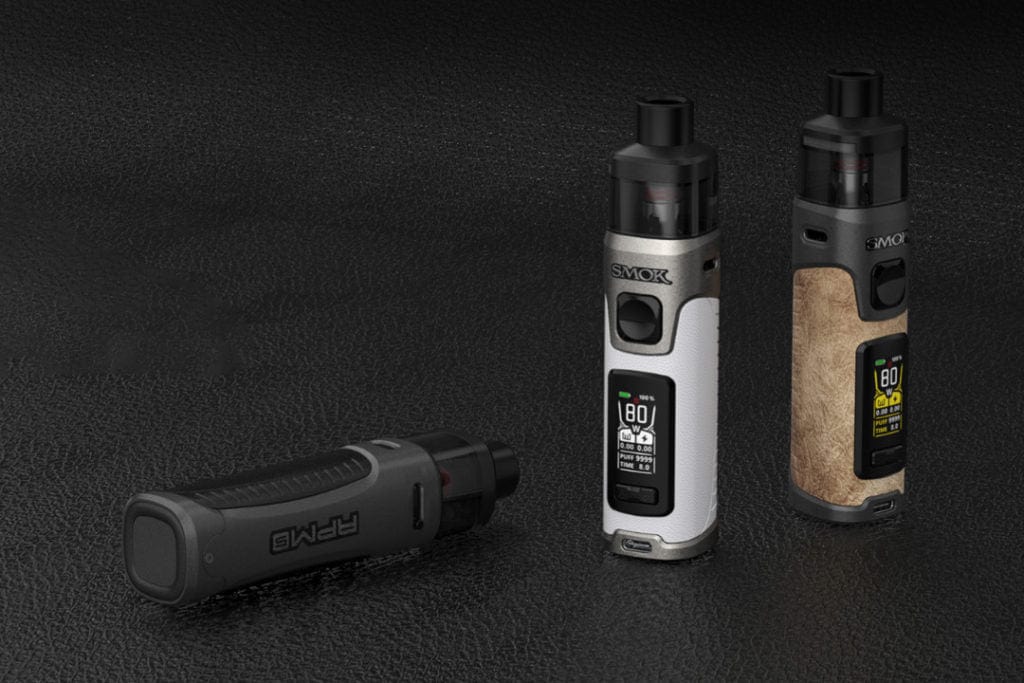 Smok RPM 5 Pro Pod Kit-80W 80W / White Leather Okotoks Vape SuperStore Okotoks Alberta