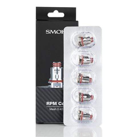 Smok RPM Coils-5/pkg Mesh 0.4 Okotoks Vape SuperStore Okotoks Alberta