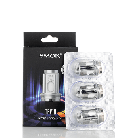 SMOK TFV18 Replacement Coils - 3pck 0.33ohm Okotoks Vape SuperStore Okotoks Alberta