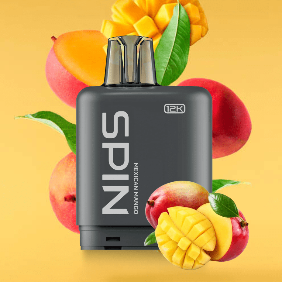 Spin Fizz X Pod 12000 - Mexican Mango 12000 / 20mg Okotoks Vape SuperStore Okotoks Alberta