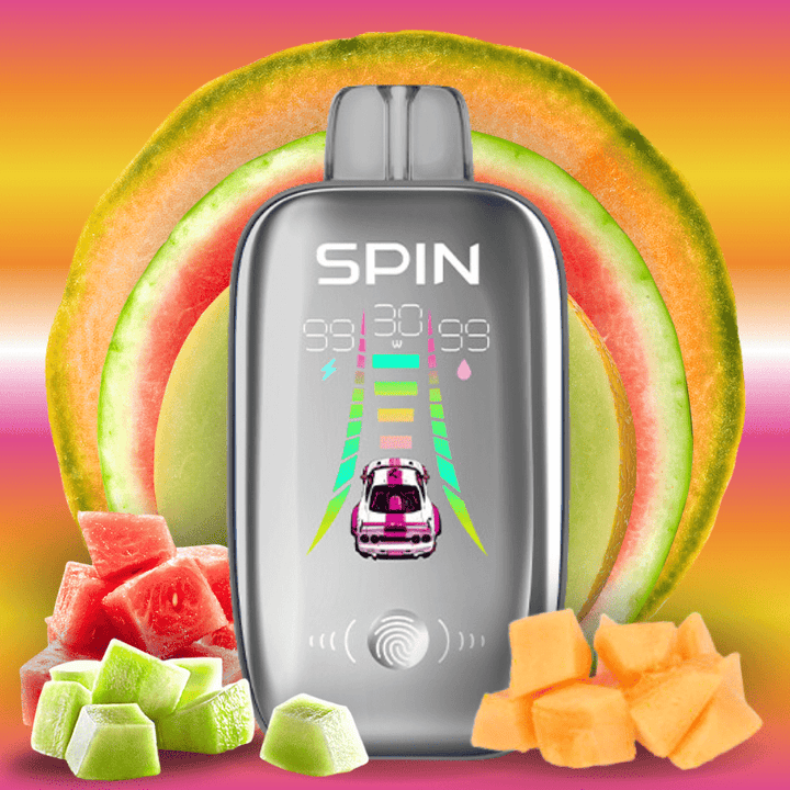 Spin Ultra 40k Disposable Vape - Watermelon Honeydew Cantaloupe 40000 / 20mg Okotoks Vape SuperStore Okotoks Alberta