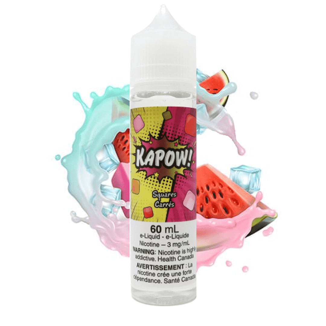 Squares by Kapow E-Liquid 60ml / 12mg Okotoks Vape SuperStore Okotoks Alberta