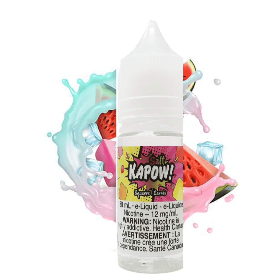 Squares Salt by Kapow E-Liquid 30ml / 12mg Okotoks Vape SuperStore Okotoks Alberta