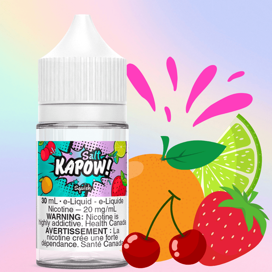 Squish Salt by Kapow E-liquid Okotoks Vape SuperStore Okotoks Alberta