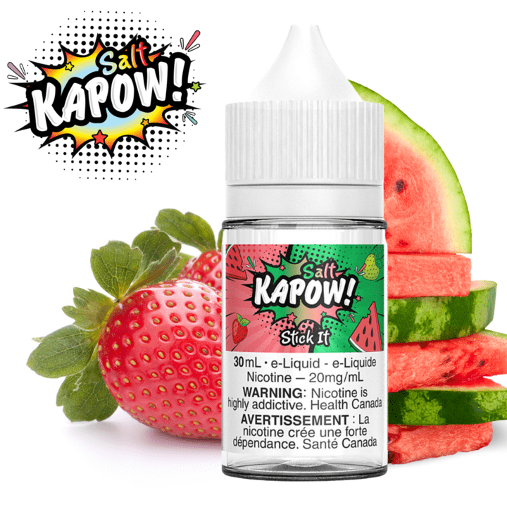 Stick It Salt by Kapow E-Liquid 12mg Okotoks Vape SuperStore Okotoks Alberta