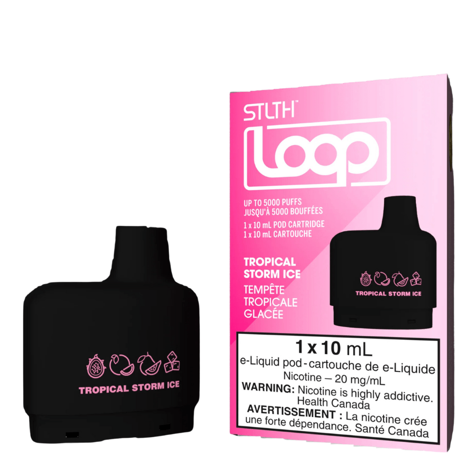 STLTH Loop Pods-Tropical Storm Ice 20mg / 5000Puffs Okotoks Vape SuperStore Okotoks Alberta