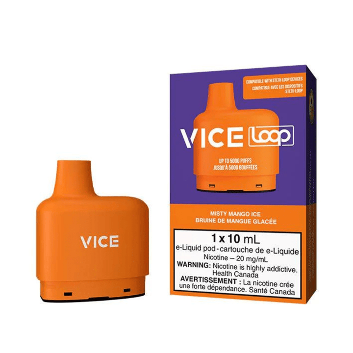 STLTH Loop Vice Pods-Misty Mango Ice 20mg / 5000Puffs Okotoks Vape SuperStore Okotoks Alberta