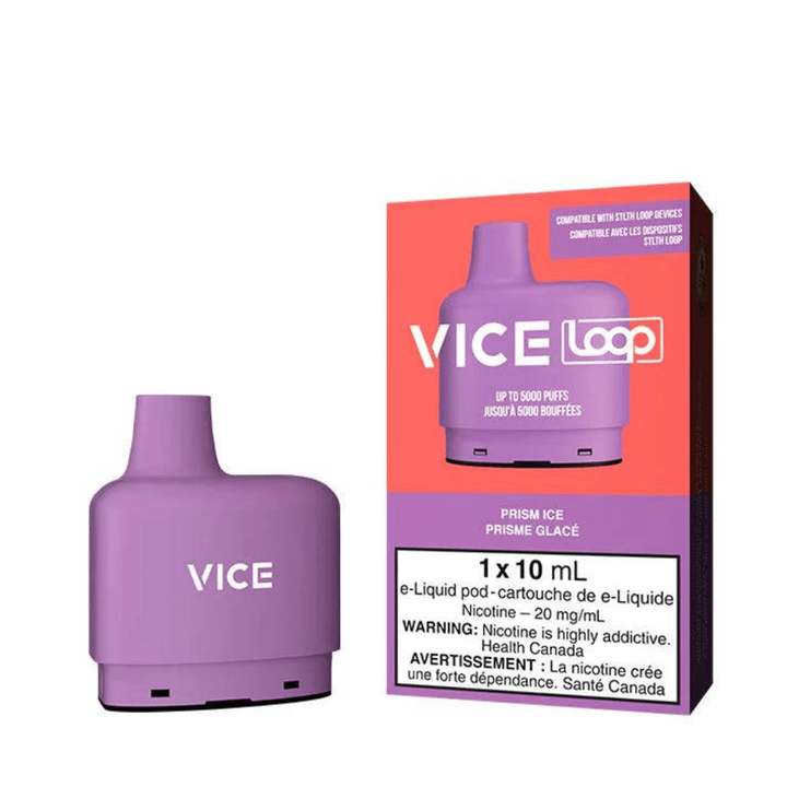 STLTH Loop Vice Pods-Prism Ice 20mg / 5000Puffs Okotoks Vape SuperStore Okotoks Alberta