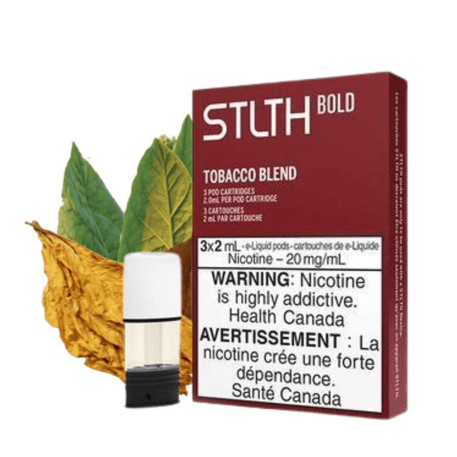 STLTH Pod-Tobacco Blend 3/pkg / BOLD 35 Okotoks Vape SuperStore Okotoks Alberta