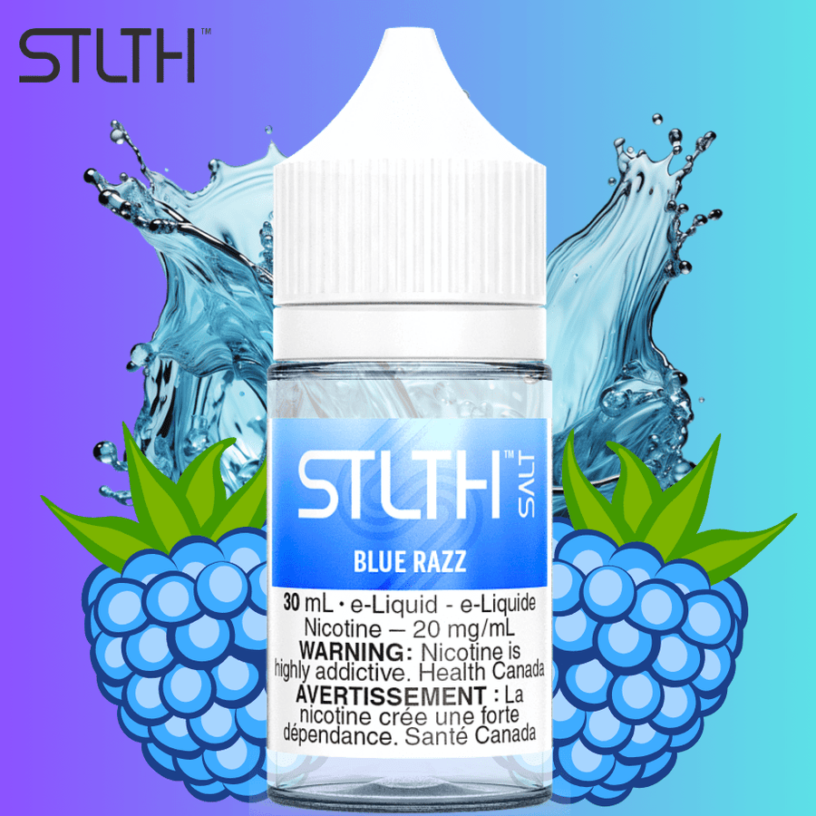 STLTH Salt - Blue Razz 30mL / 20mg Okotoks Vape SuperStore Okotoks Alberta