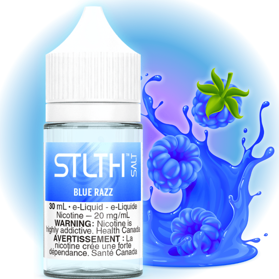 STLTH Salt - Blue Razz 30mL / 20mg Okotoks Vape SuperStore Okotoks Alberta