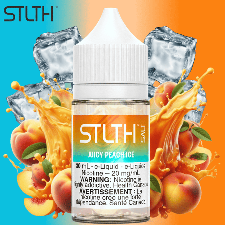 STLTH Salt - Juicy Peach Ice 30mL / 20mg Okotoks Vape SuperStore Okotoks Alberta