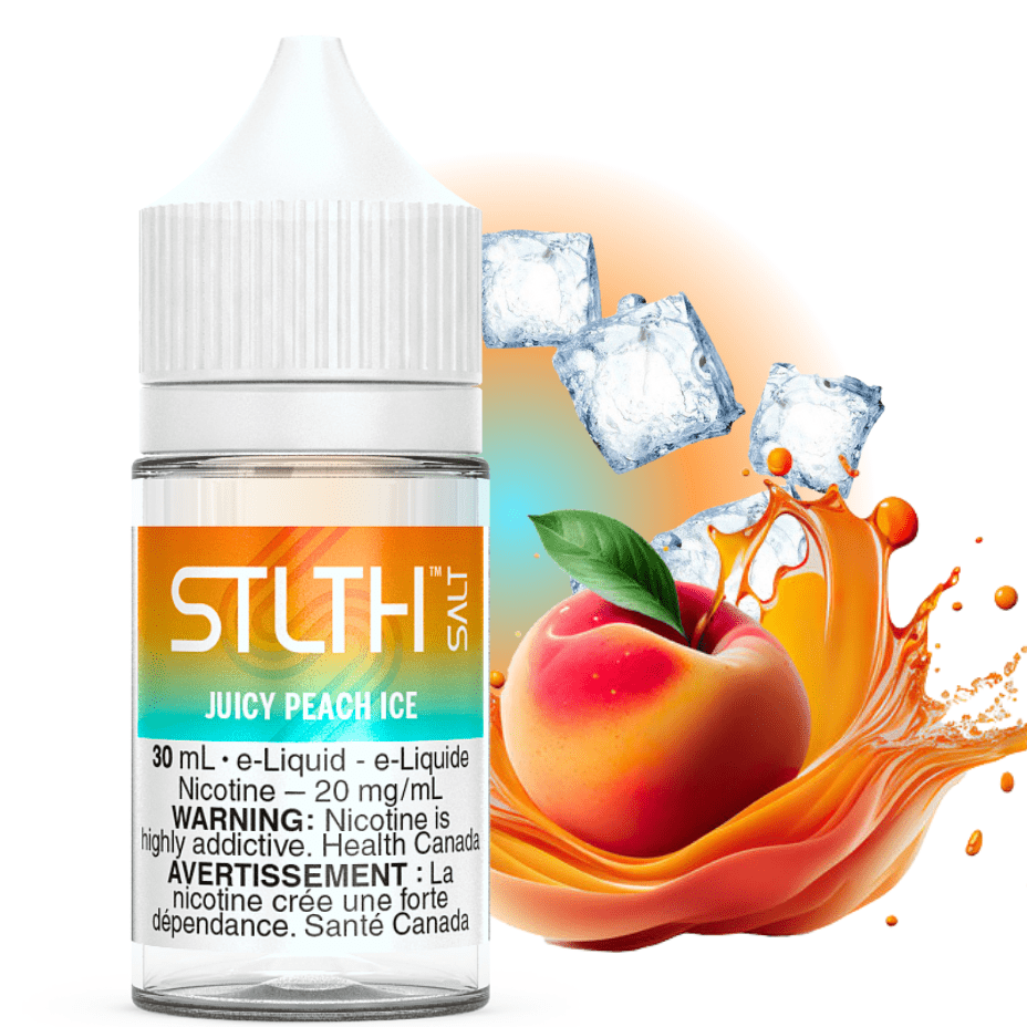 STLTH Salt - Juicy Peach Ice 30mL / 20mg Okotoks Vape SuperStore Okotoks Alberta