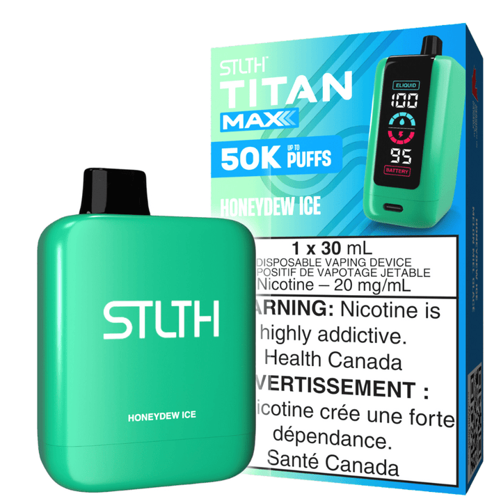 STLTH Titan Max 50k Disposable Vape-Honeydew Ice 50000 Puffs Okotoks Vape SuperStore Okotoks Alberta