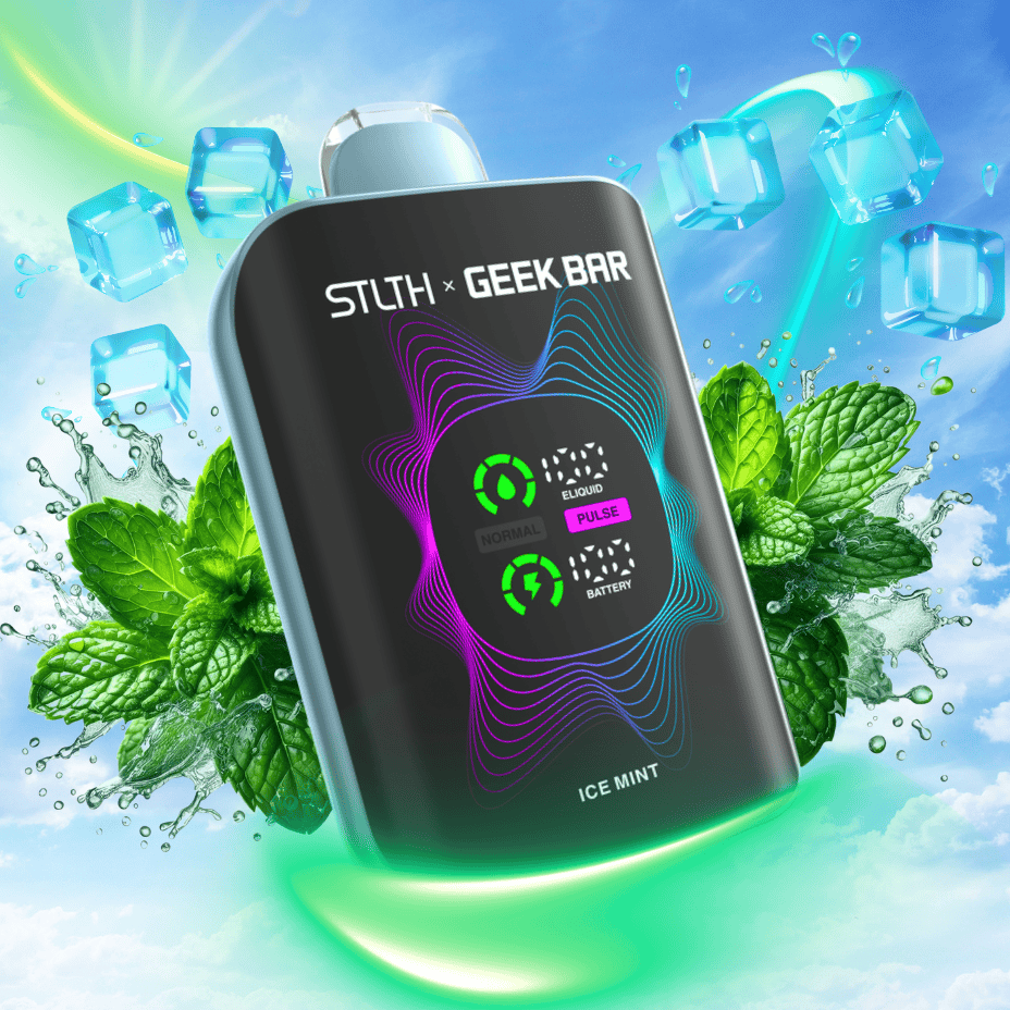 STLTH x Geek Bar 80K Disposable Vape - Ice Mint 80000 Puffs / 20mg Okotoks Vape SuperStore Okotoks Alberta