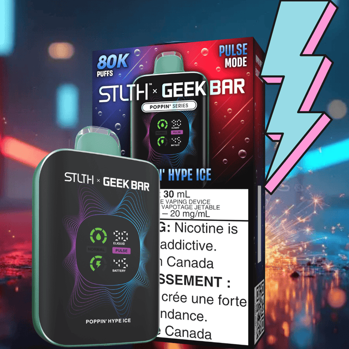 STLTH x Geek Bar 80K Disposable Vape - Poppin' Hype Ice 80000 Puffs / 20mg Okotoks Vape SuperStore Okotoks Alberta