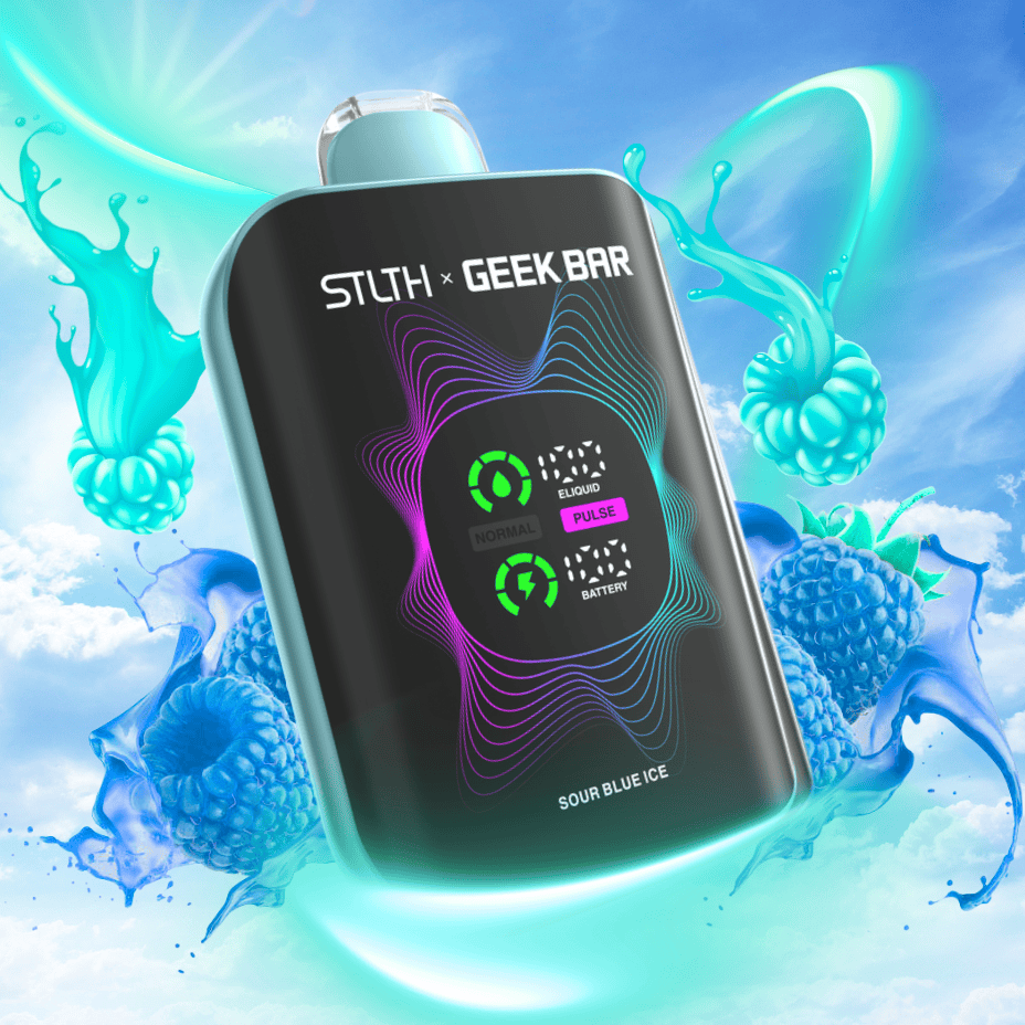 STLTH x Geek Bar 80K Disposable Vape - Sour Blue Ice Okotoks Vape SuperStore Okotoks Alberta