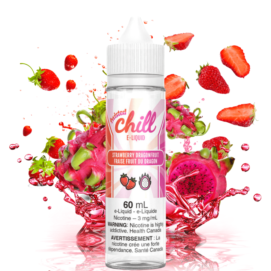 Strawberry Dragonfruit by Chill Twisted E-liquid 60ml / 3mg Okotoks Vape SuperStore Okotoks Alberta