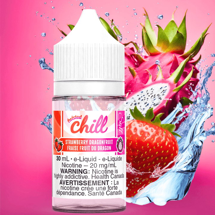 Strawberry Dragonfruit Salt by Chill Twisted E-liquid Okotoks Vape SuperStore Okotoks Alberta