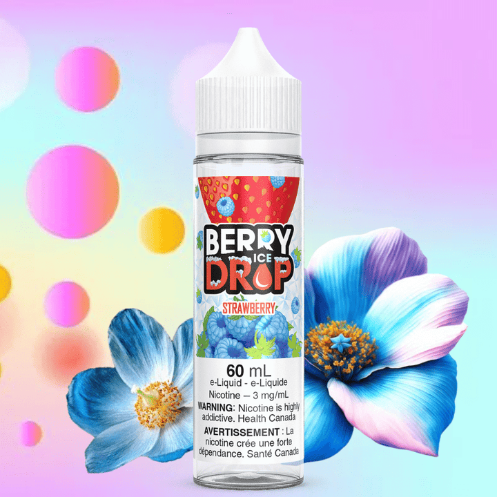 Strawberry Ice by Berry Drop E-Liquid Okotoks Vape SuperStore Okotoks Alberta