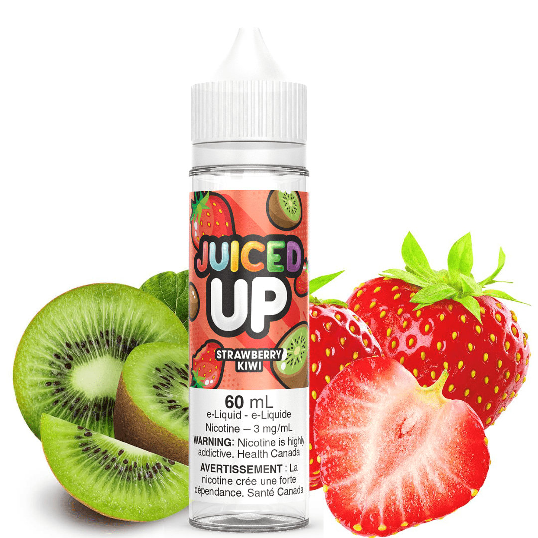 Strawberry Kiwi by Juiced Up E-Liquid 60ml / 3mg Okotoks Vape SuperStore Okotoks Alberta