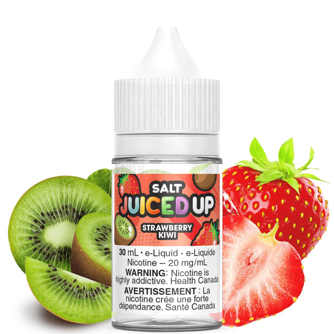 Strawberry Kiwi Salts by Juiced Up E-Liquid 12mg Okotoks Vape SuperStore Okotoks Alberta