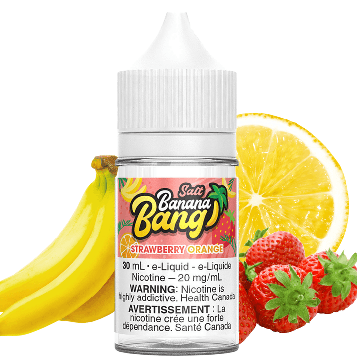 Strawberry Orange Salts by Banana Bang E-Liquid 12mg Okotoks Vape SuperStore Okotoks Alberta