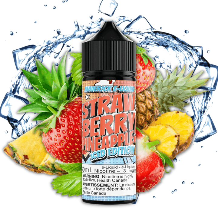 Strawberry Pineapple Iced by Maverick E-Liquid Okotoks Vape SuperStore Okotoks Alberta