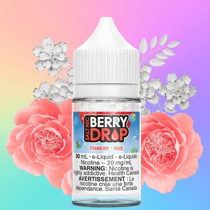 Strawberry Salt by Berry Drop E-Liquid Okotoks Vape SuperStore Okotoks Alberta