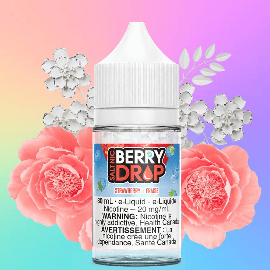 Strawberry Salt by Berry Drop E-Liquid Okotoks Vape SuperStore Okotoks Alberta