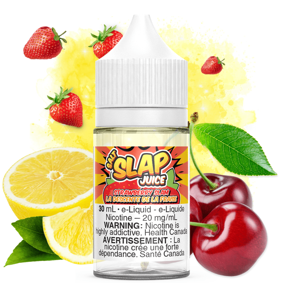 Strawberry Slam Salt by Slap Juice 30ml / 12mg Okotoks Vape SuperStore Okotoks Alberta