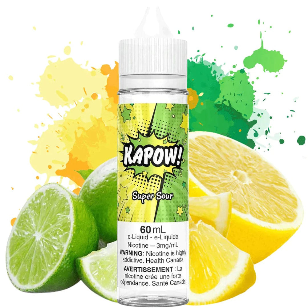 Super Sour by Kapow E-Liquid Okotoks Vape SuperStore Okotoks Alberta