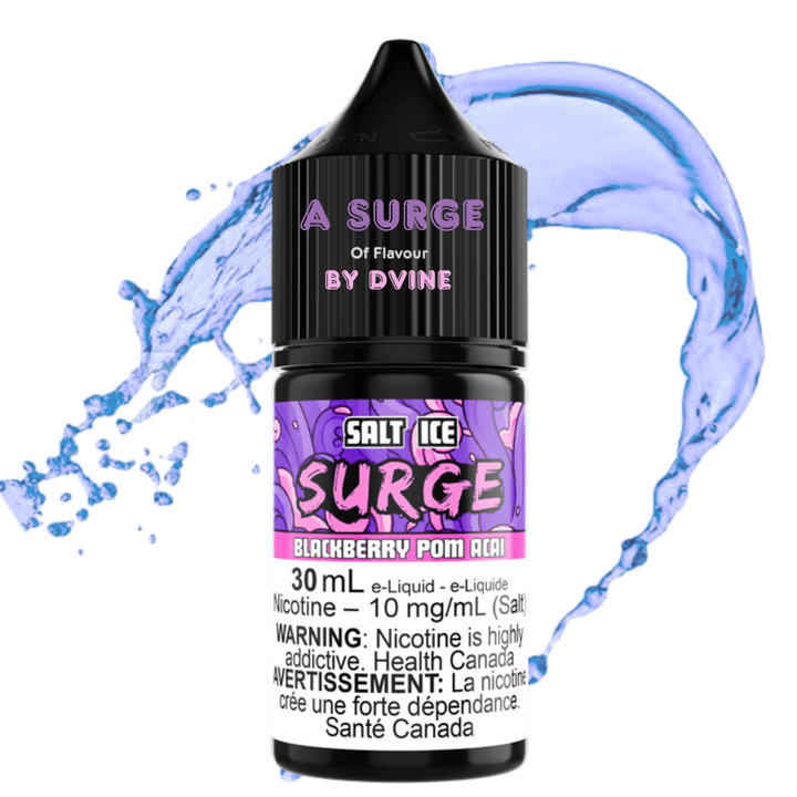 Surge E-Liquid-Blackberry Pom Acai Ice Salt 30ml Okotoks Vape SuperStore Okotoks Alberta