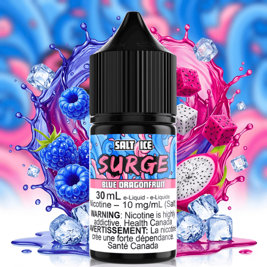Surge E-Liquid-Blue Dragonfruit Ice Salt 30ml Okotoks Vape SuperStore Okotoks Alberta