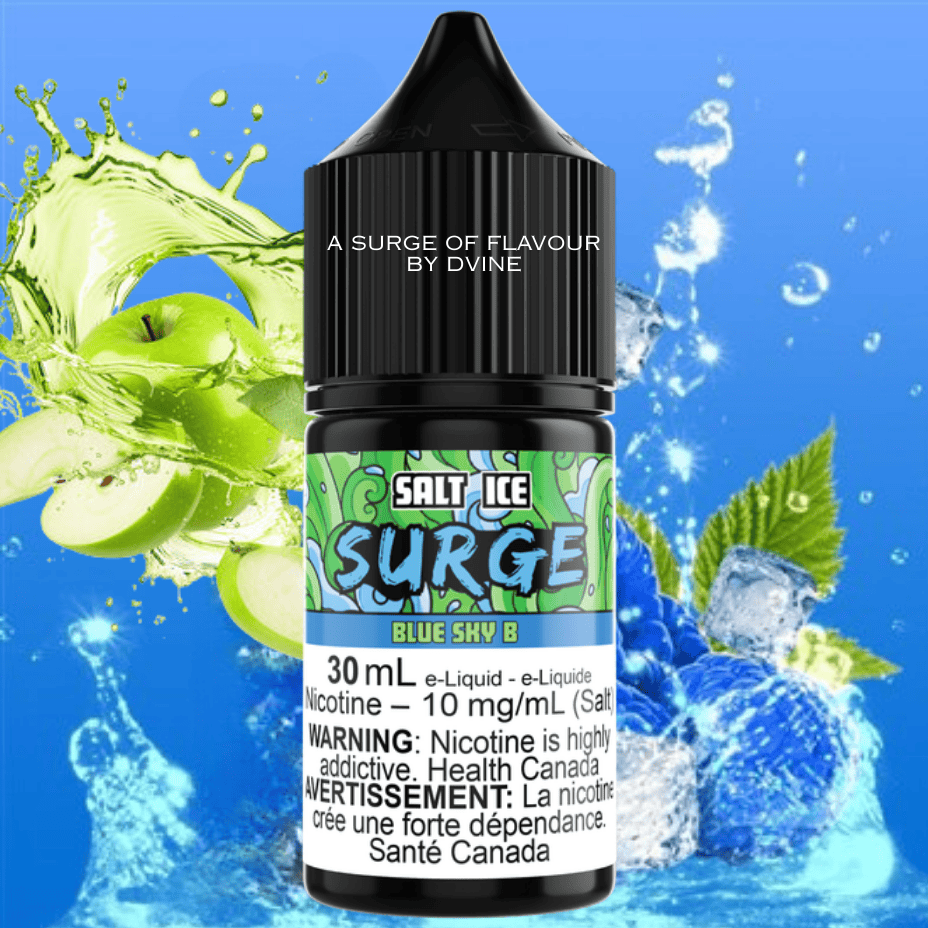 Surge E-Liquid-Blue Sky B Ice Salt 30ml 10mg Okotoks Vape SuperStore Okotoks Alberta