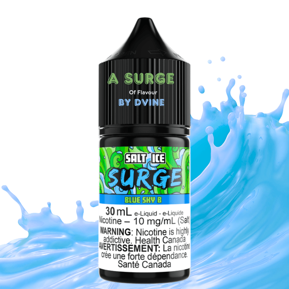 Surge E-Liquid-Blue Sky B Ice Salt 30ml Okotoks Vape SuperStore Okotoks Alberta