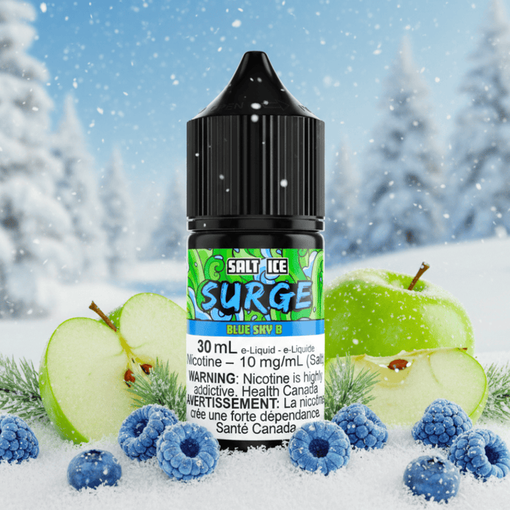 Surge E-Liquid-Blue Sky B Ice Salt 30ml Okotoks Vape SuperStore Okotoks Alberta