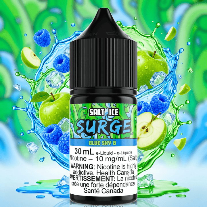 Surge E-Liquid-Blue Sky B Ice Salt 30ml Okotoks Vape SuperStore Okotoks Alberta
