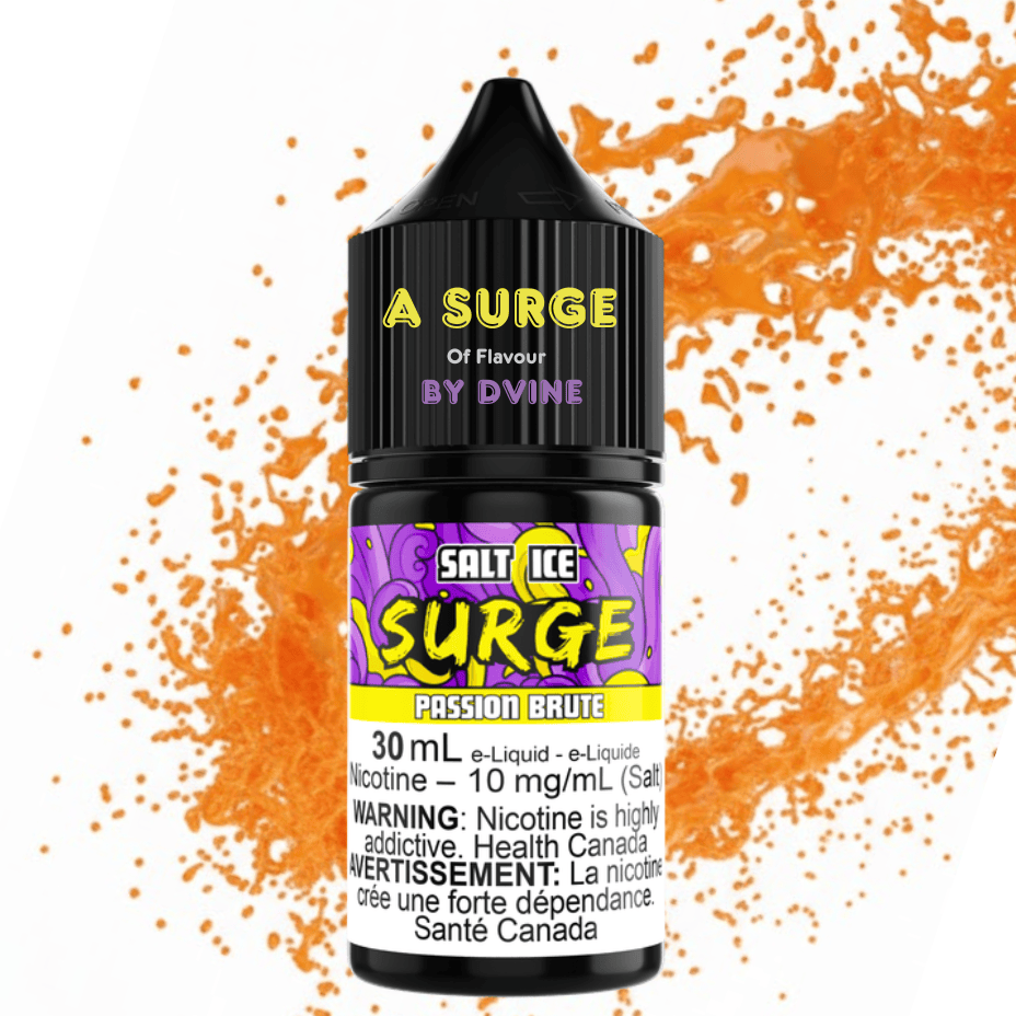 Surge E-Liquid-Passion Brute Ice Salt 30ml Okotoks Vape SuperStore Okotoks Alberta