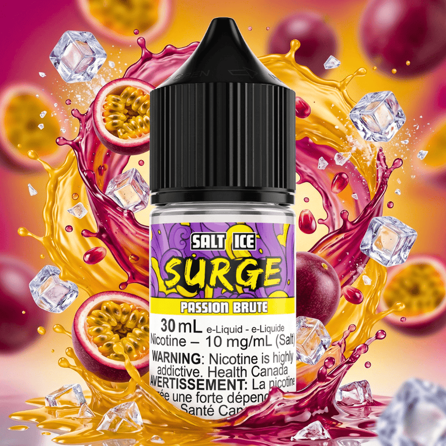 Surge E-Liquid-Passion Brute Ice Salt 30ml Okotoks Vape SuperStore Okotoks Alberta