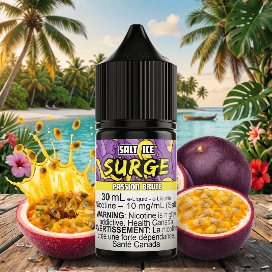 Surge E-Liquid-Passion Brute Ice Salt 30ml Okotoks Vape SuperStore Okotoks Alberta