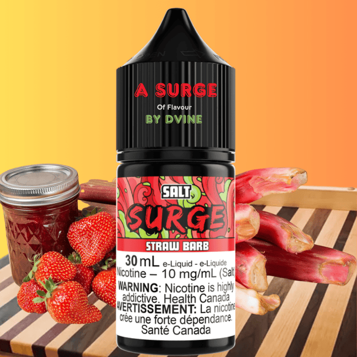 Surge E-Liquid-Straw Barb Salt 30ml 10mg Okotoks Vape SuperStore Okotoks Alberta