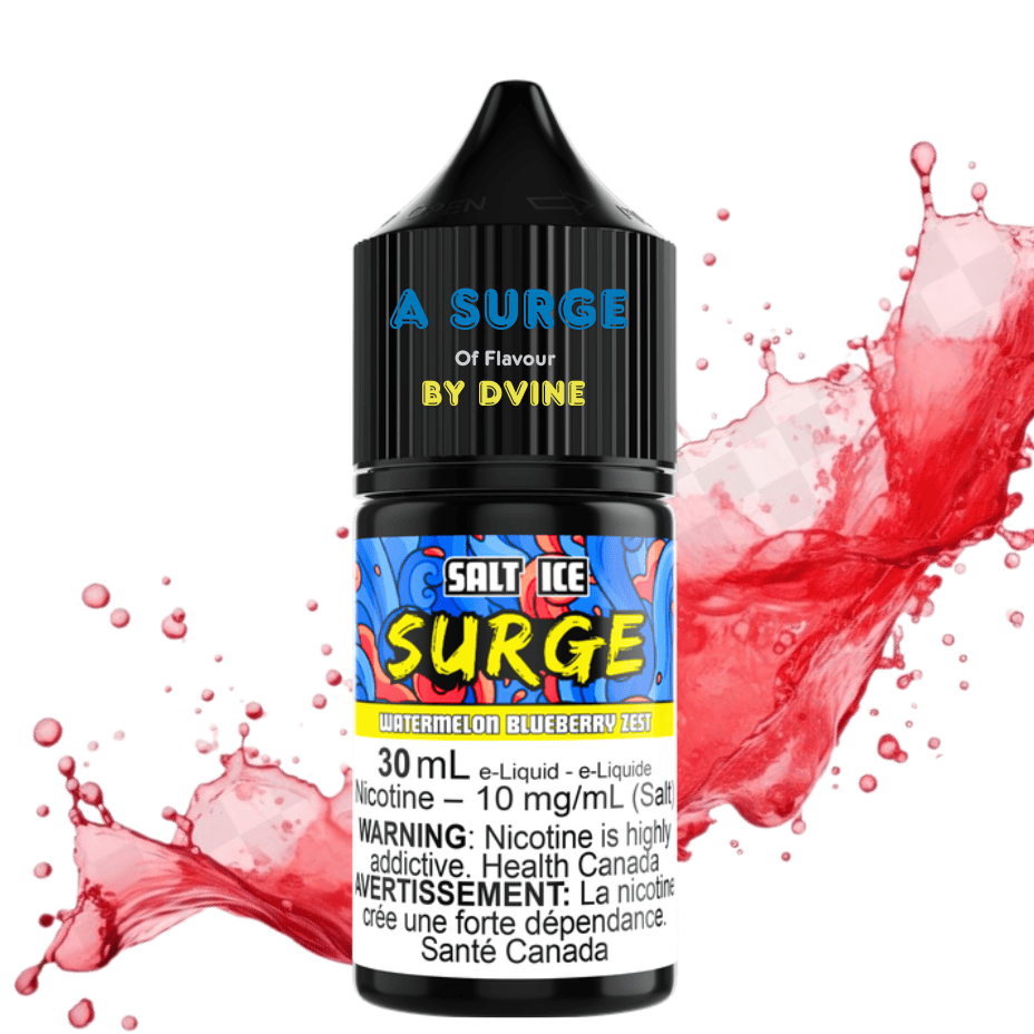 Surge E-Liquid-Watermelon Blueberry Zest Salt 30ml Okotoks Vape SuperStore Okotoks Alberta