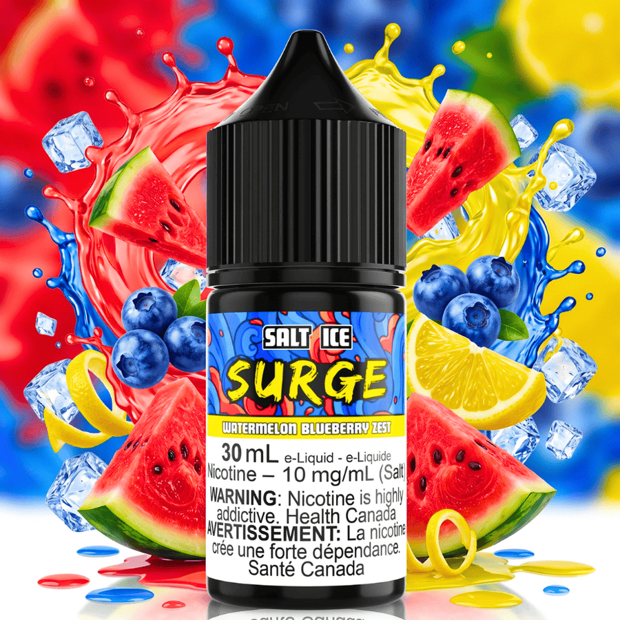 Surge E-Liquid-Watermelon Blueberry Zest Salt 30ml Okotoks Vape SuperStore Okotoks Alberta