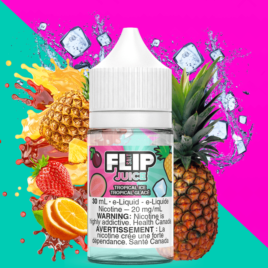 Tropical Ice Salt by Flip Juice 30ml / 12mg Okotoks Vape SuperStore Okotoks Alberta