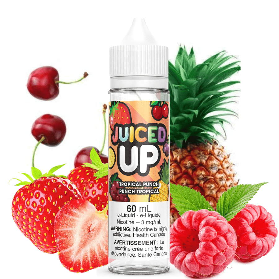 Tropical Punch by Juiced Up E-Liquid 60ml / 3mg Okotoks Vape SuperStore Okotoks Alberta