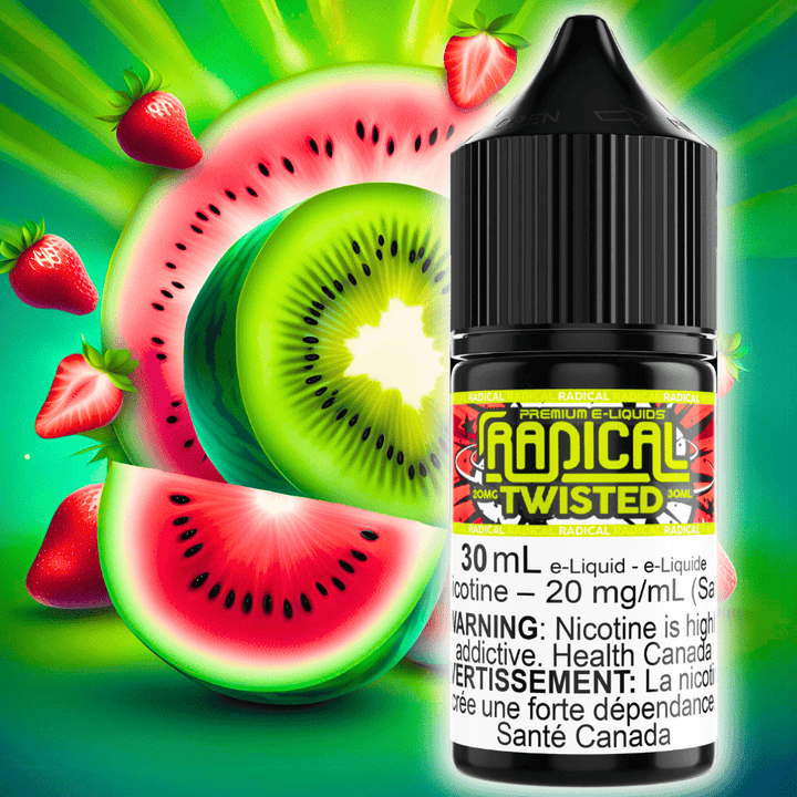 Twisted Salt by Radical E-Liquid Okotoks Vape SuperStore Okotoks Alberta